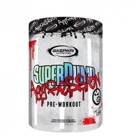 SUPER PUMP AGRESSION 25 SERV   GASPARI NUTRITION