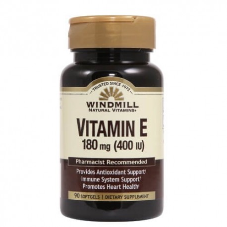 WINDMILL VITAMIN E 180MG/400IU 90 CAPS