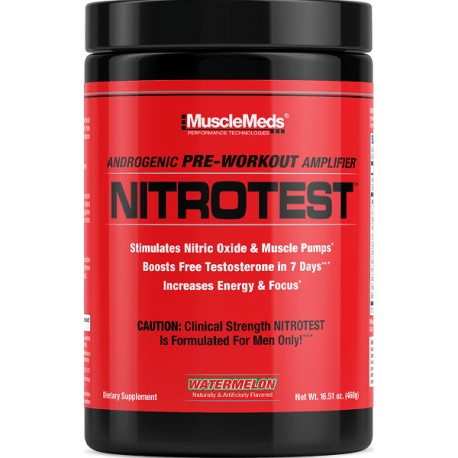 NITROTEST 468GR 30 SERV. MUSCLEMEDS