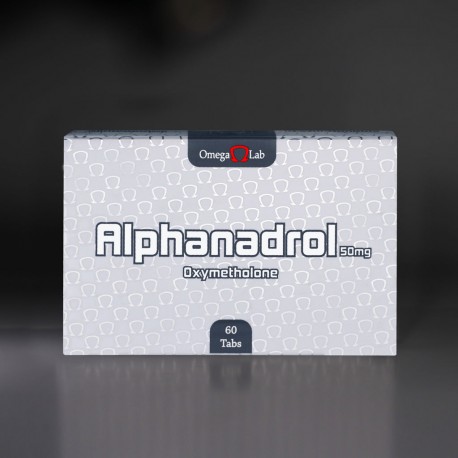 ALPHANADROL 50MG. 75 TAB. OMEGA LABS.