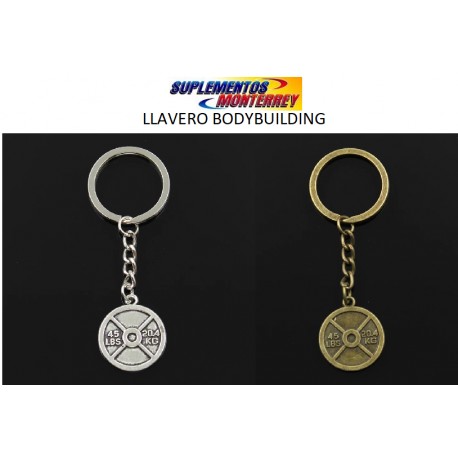 LLAVERO  BODYBUILDING