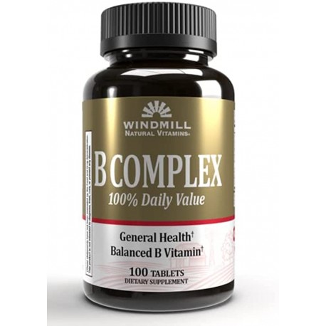 B COMPLEX  100 CAPS   WHP   (COMPLEJO B)