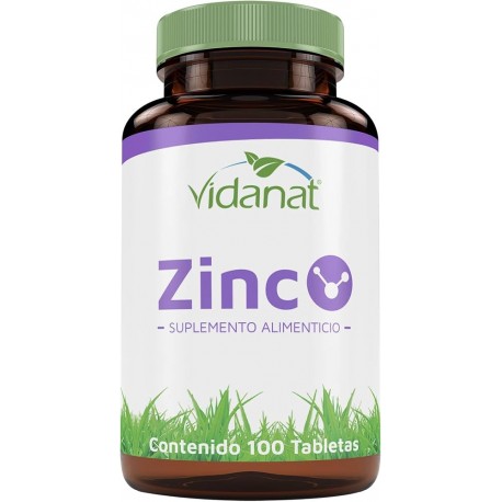 ZINC 570MG 100 TAB   VIDANAT