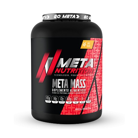 META MASS GAINER 6 LBS META NUTRITION