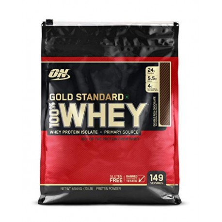 GOLD STANDARD 100% WHEY  10 LBS ON
