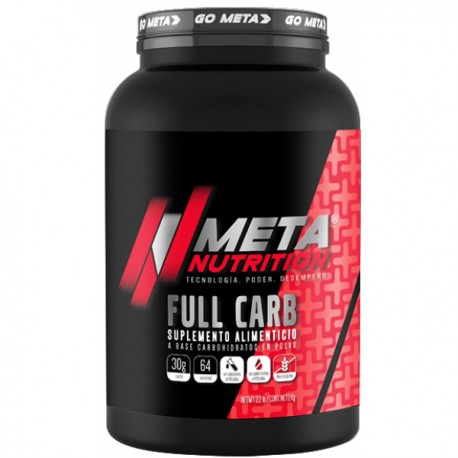 FULL CARB 4.4 LBS 64 SERV META NUTRITION